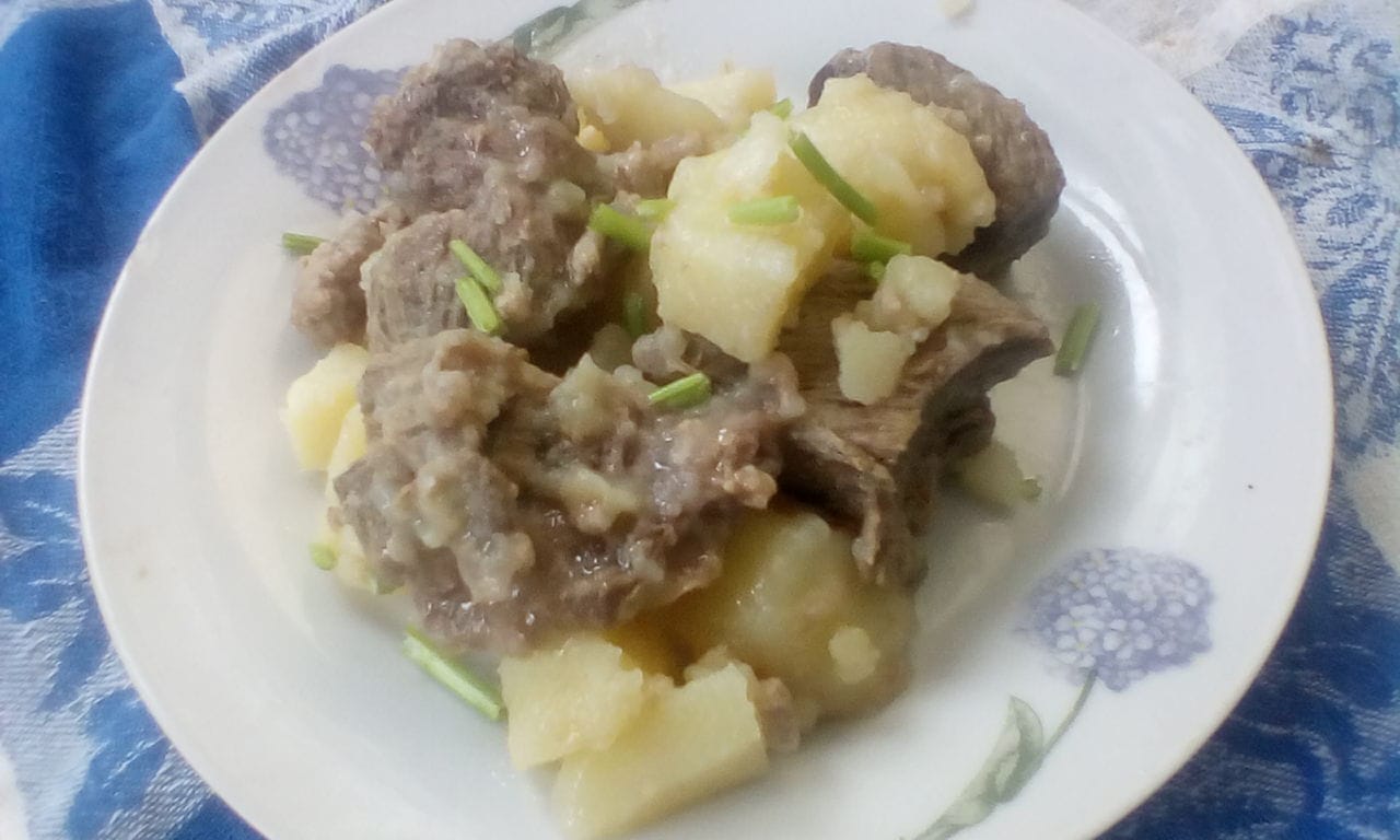 Stufato di manzo e patate